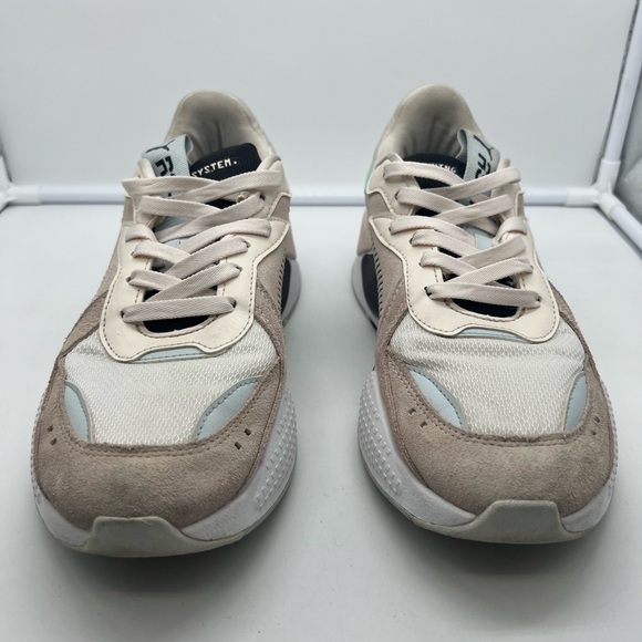 PUMA 371008-04 RS-X Reinvent Rosewater Pink Cream Suede Mesh Sneakers sz 10 - Picture 7 of 17